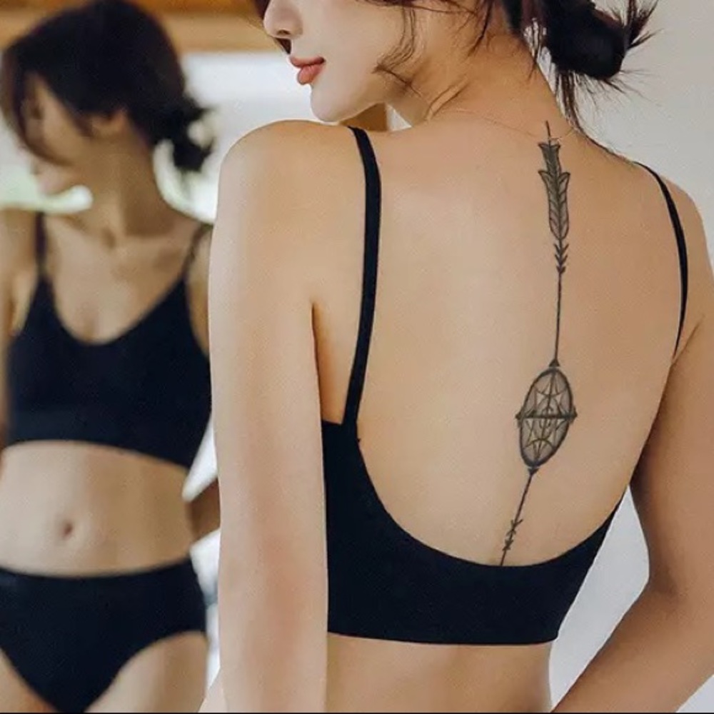 Crop top / Backless Bra / seamless sport bra